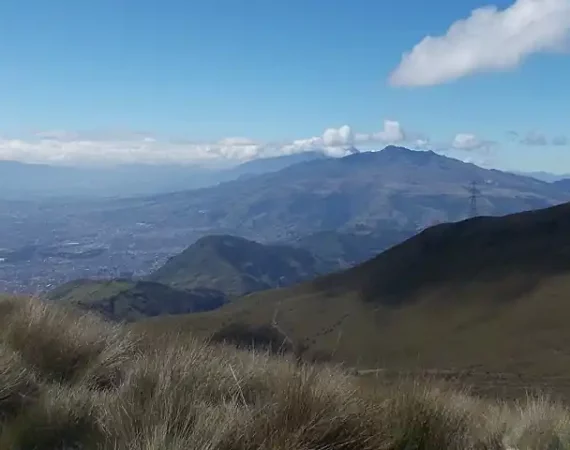 Blick von Cruz Loma