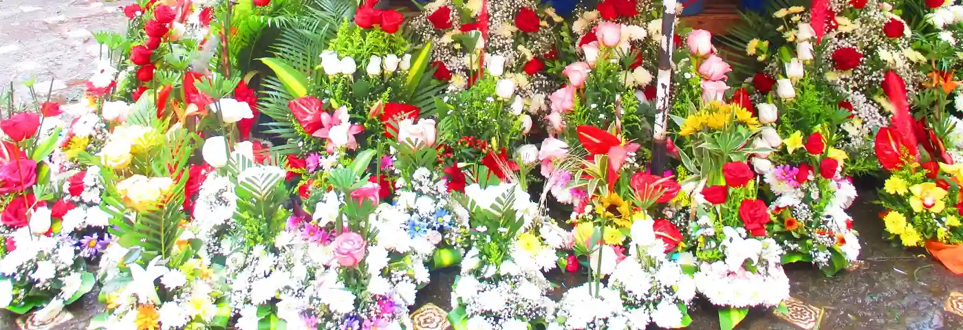 Blumenmarkt in Cuenca