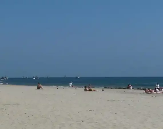 Strand von Mancora in Peru