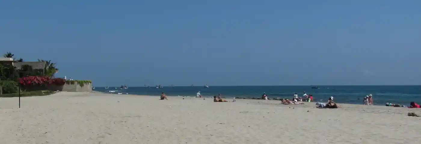 Strand von Mancora in Peru