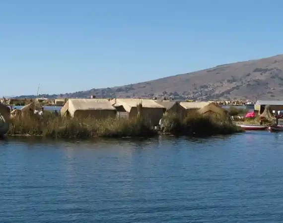 Titicaca See auf peruanischer Seite