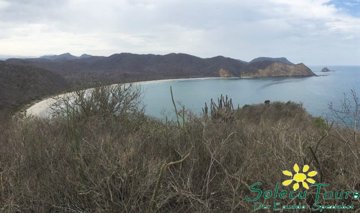 Frailes Ausblick Machalilla Nationapark
