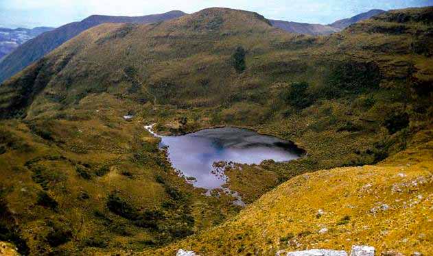 Iguaque Laguna Kolumbien