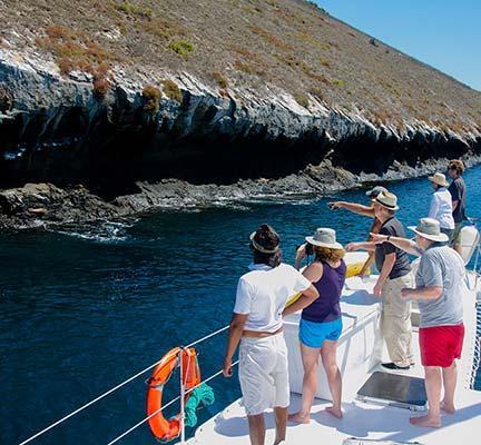 Galapagos Exkursion auf dem Segelkatamaran Nemo II