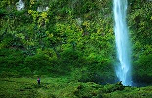 Salto del Claro in Araucania Chile