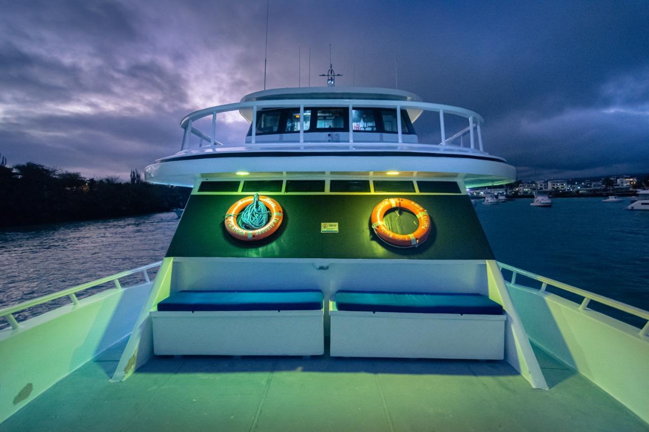 Sonnendeckt Yacht Aida Maria Galapagos