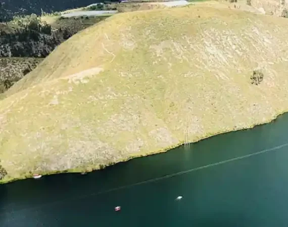 Laguna de Yambo von oben