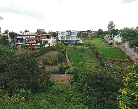Aussicht vom Chaquinan Weg