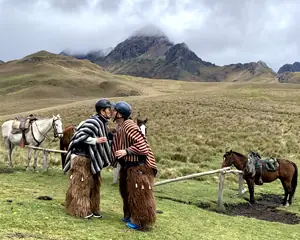 Cotopaxi Nationalpark - Reiten