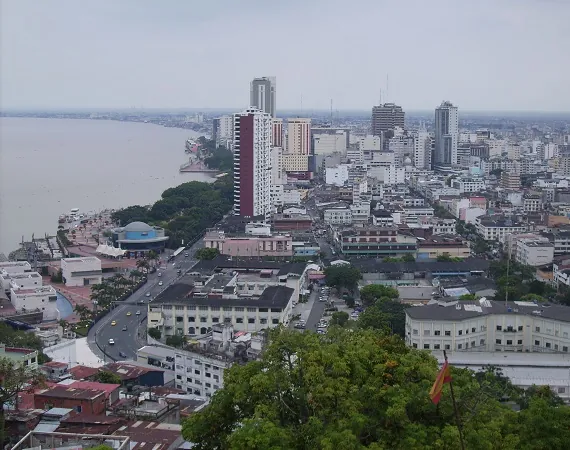 Blick über Guayaquil