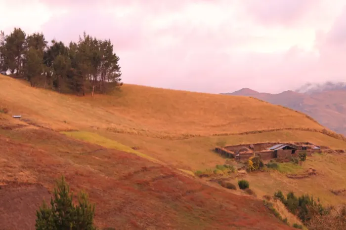 Angamarca Trek Landschaft