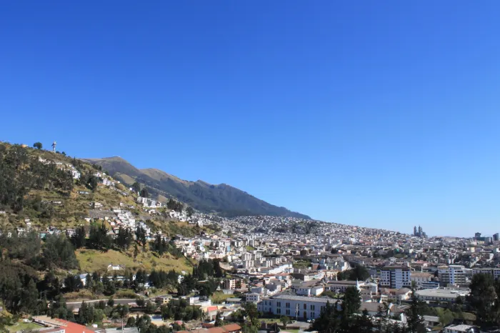 Blick über Quito Ecuador Rundreise