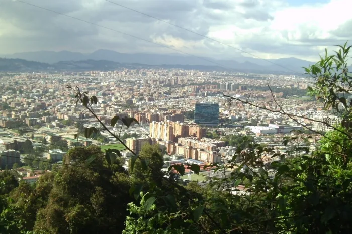 Bogota von oben