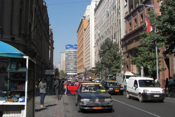 Straße Santiago