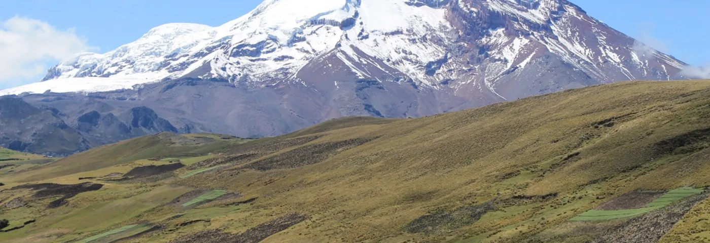 Vulkan Chimborazo Ecuador Rundreise banner