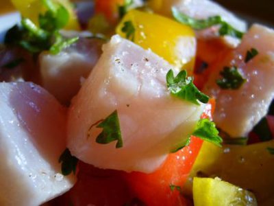 Ceviche aus Peru