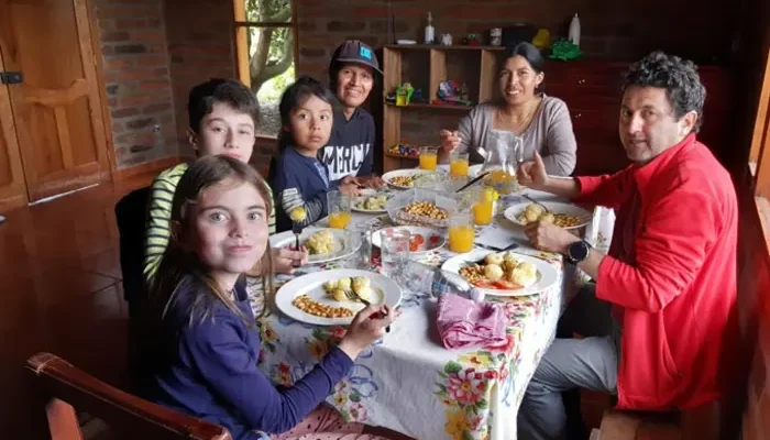 morochos familie 1 cotacachi ecuador