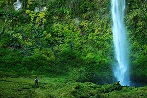 Salto del Claro in Araucania Chile