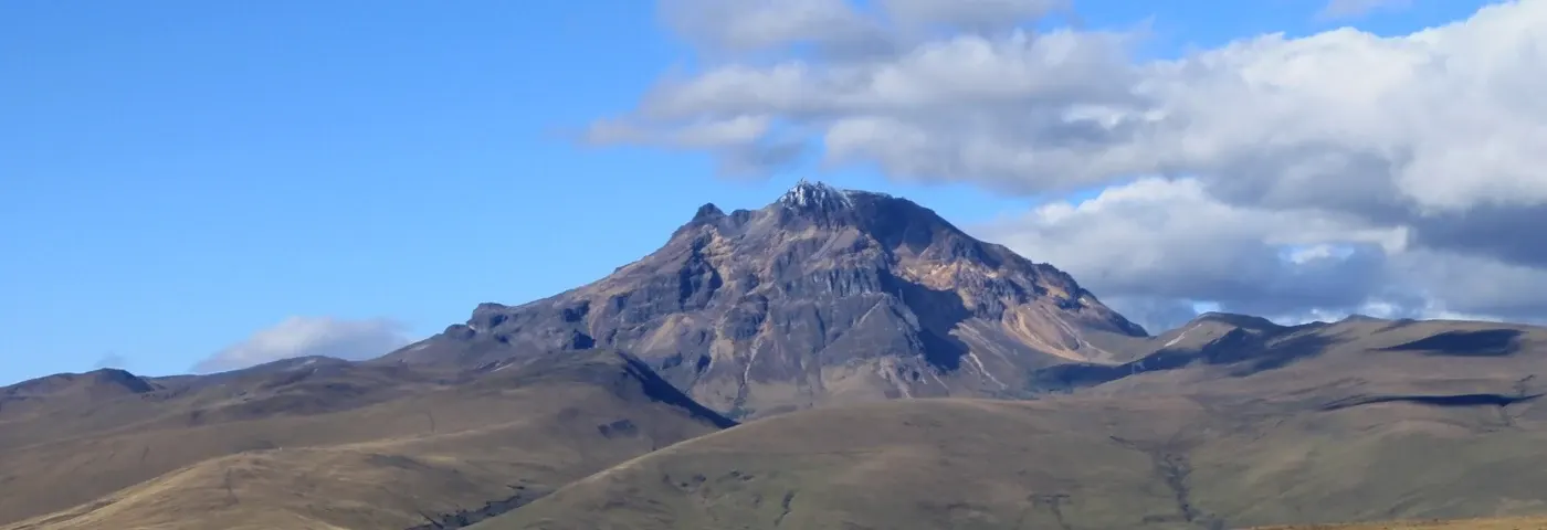 sincholagua condor trek ecuador banner
