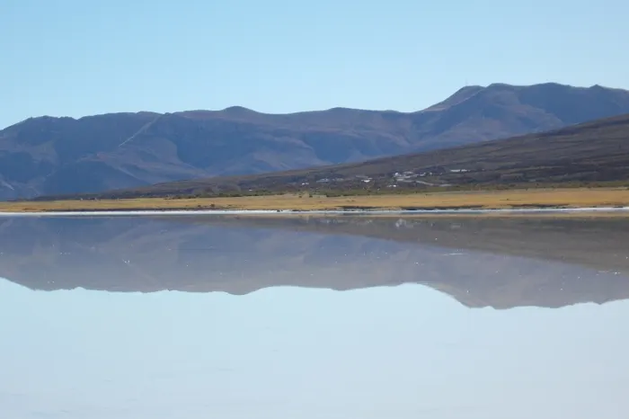 spiegelung salzlagune uyuni
