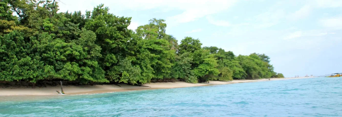 strand bocas del toro panama banner