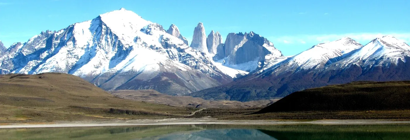 torres del paine felsen banner